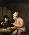 Tubería y bebida en la taberna Pintores de género holandeses Adriaen van Ostade